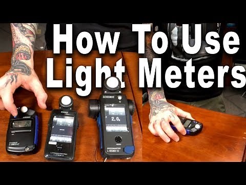 How To Use Light Meters