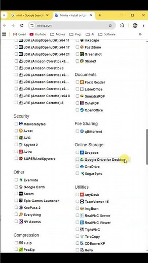 Ninite - Install and Update All Software At One Click