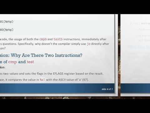 Understanding Why cmp and test Instructions Appear Redundant in X86 Assembly Code