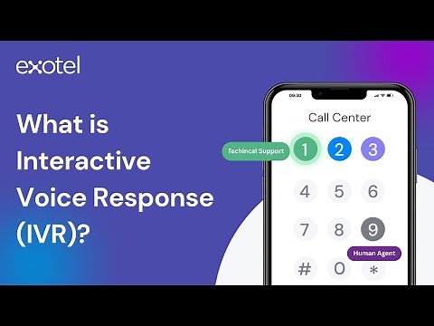 What is Interactive Voice Response (IVR)? | Exotel