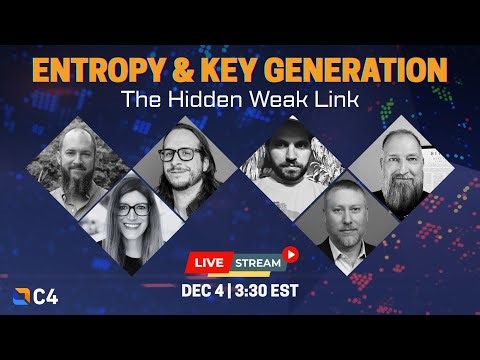 Entropy & Key Generation: The Hidden Weak Link