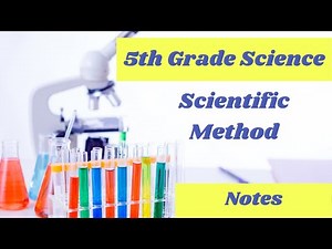 The Scientific Method // 5th grade science lesson online