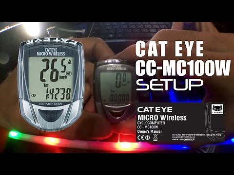 CATEYE CC-MC100W | SETUP