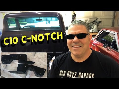 C-NOTCH ‘67-72 C10 TRUCK FRAME, STEP by STEP
