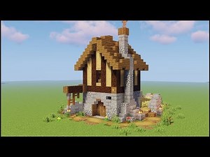 Minecraft: How to build a survival farm house [ Tutorial ]