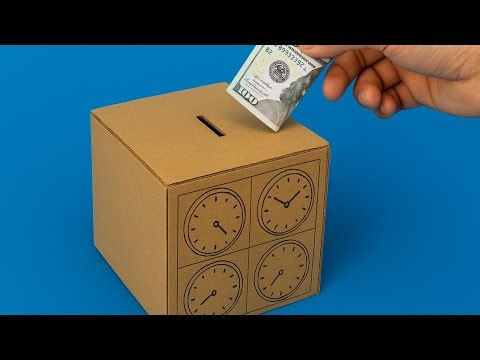 Incredible DIY Cardboard Safe Box with 4-Digit Lock | Easy Craft Idea for Everyone!