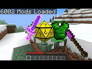 Minecraft Randomizer but with 6,000 mods...