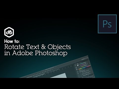 How to Rotate Objects in Photoshop: Using Image Rotation or Transform