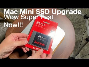 Upgrade The 2014 Mac Mini To Super Fast SSD