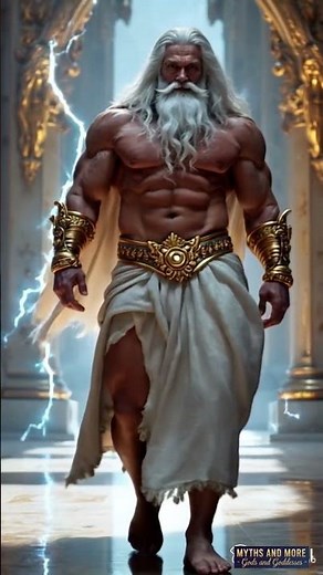⚡ Zeus God of Thunder | Greek Mythology’s Mighty King of Olympus 👑⚡
