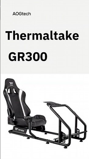 Thermaltake just dropped the GR300 Racing Simulator Cockpit! #thermaltake #Cockpit #AOGtech