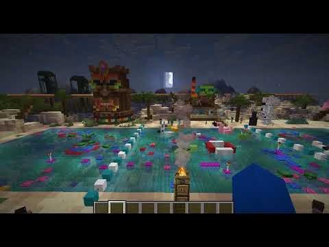 new beach resort builds - minecraft