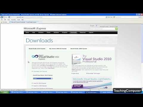 VB.NET Tutorial #1 - How to Download & Install (Visual Basic.NET)
