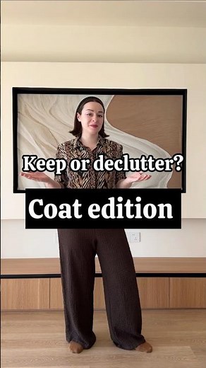 Help me declutter my coats! #closetcleanout #declutterwithme #winterfashion