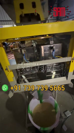 Semi Automatic Granules Packing Machine, In Coimbatore | Low Budget Machine for Startup Business