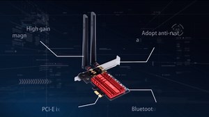 Amazon.com: WiFi 6E AX210 PCI-E WiFi Network Card BT5.3 160MHz Tri-Band Expands WiFi into 6GHz/5GHz/2.4GHz 5400Mbps Gigabit AX210ngw Desktop PC PCIe Wireless Adapter WiFi 6E 802.11ac ax MU-MIMO for Windows 11/10 : Electronics