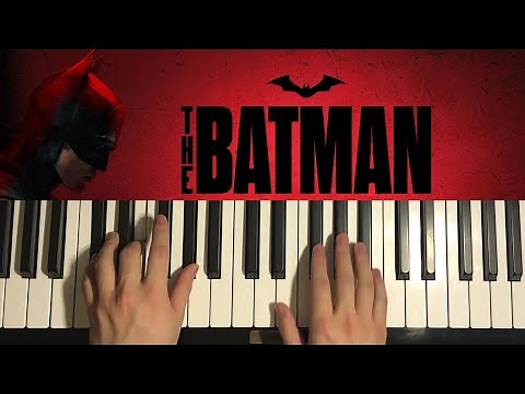 How To Play - The Batman Theme (2022) (Piano Tutorial Lesson)