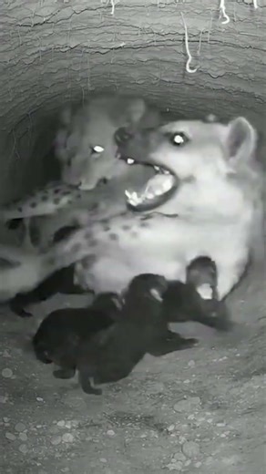 🟢😱 Night Vision SHOCK: Camera Captures LIONESS Ambush in Hyena Den — Shocking Real Footage!