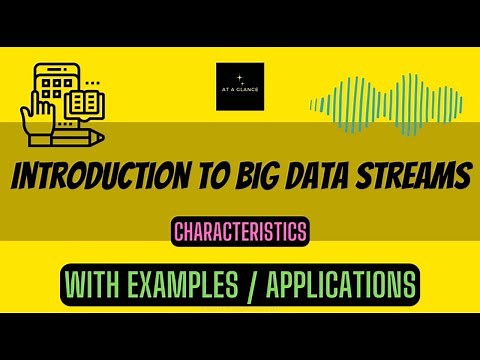 Introduction to Big Data Streams | Characteristics of Big Data Streams | Examples of Stream Sources