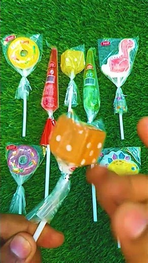 Satisfying Video Asmr Unboxing GIANT Colorful Lollipop and Sweet Candy with Chocolate Cutting Asmr!