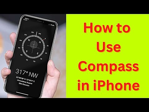 How to Use Compass in iPhone