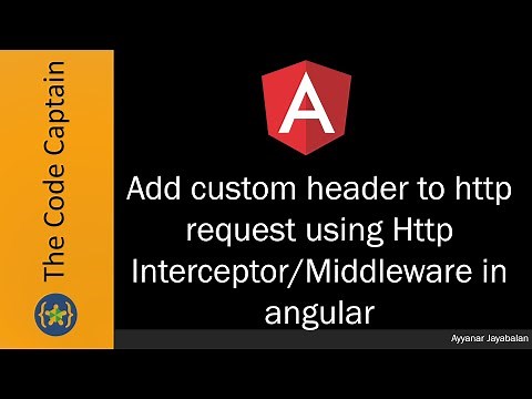 Add custom header to http request using Http Interceptor/Middleware in angular
