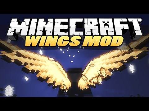 Minecraft Mods | WINGS (Angel, Devil, Butterfly) | Mod Showcase