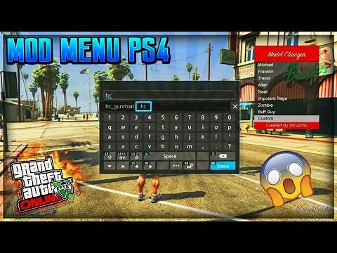 MOD MENU GTA 5 PS4 DISPONIBLE + TÉLÉCHARGEMENT !