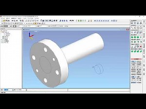 iCADチュートリアル 単体部品のモデリング編
