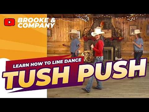 Learn How to Line Dance - Tush Push