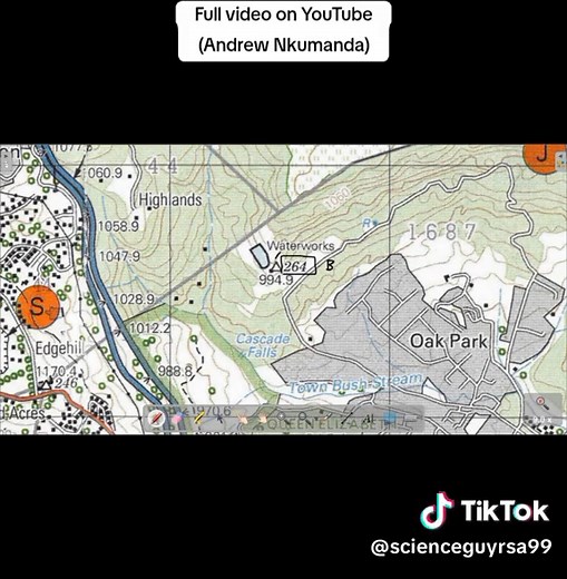 Calculating Actual Distance on Topographic Map | Mapwork Tutorial