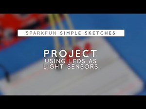 Using LEDs as Light Sensors