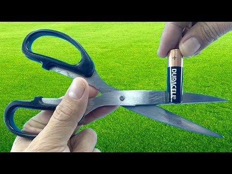 The 6 simplest ways to sharpen scissors razor-sharp like shaving razors ✨