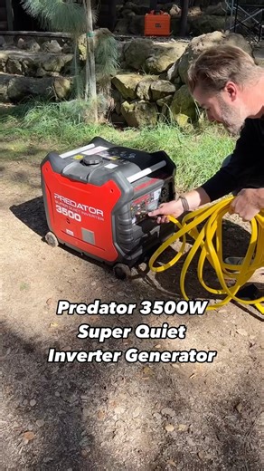 346 reactions · 14 shares | The Predator Super Quiet 3500 Watt Inverter Generator uses a reliable Predator 212cc engine to deliver clean, efficient power. Available only at #HarborFreight! #generator #predator #predatorgenerator #predator3500 | Harbor Freight | Facebook