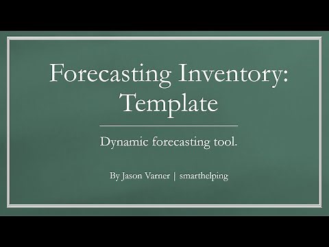 Inventory Forecasting - Up to 36 Months