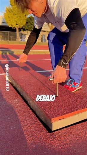 Así es REALMENTE una pista profesional #athletics #trackandfield #exposed