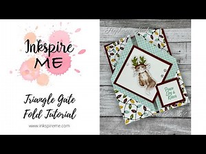 Triangle Gate Fold Tutorial