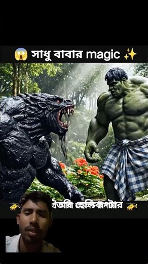 A holy sage sent Hulk to bring black magical water, but a demon is there.”#shorts #ai #story