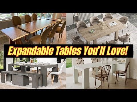 Top 6 Expandable Dining Tables You’ll Wish You Had Sooner!