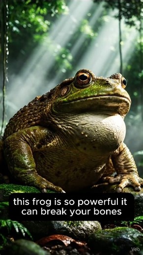 This Frog Can Break Your Bones.