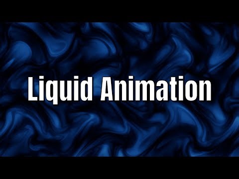 Node video After Effects Liquid Animation