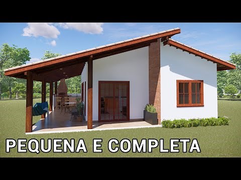 Casa de Sítio Simples com Varanda | P11