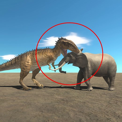 670K views · 6.1K reactions | Carcharodontosaurus vs Every Unit - Animal Revolt Battle Simulator | Gameroom | Facebook