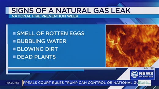 How to identify a gas leak and what you should do next