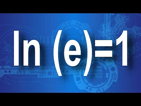 ln(e)=1 proof Learn How?