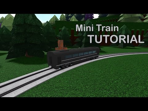 Mini Train tutorial | in Build a Boat for Treasure | ROBLOX
