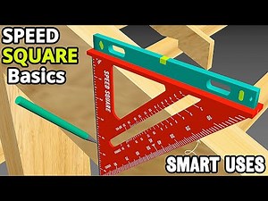 How to USE a SPEED SQUARE Like a PRO | Woodworking Guide