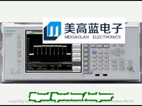 anritsu ms2850a spectrum analyzer/signal analyzer