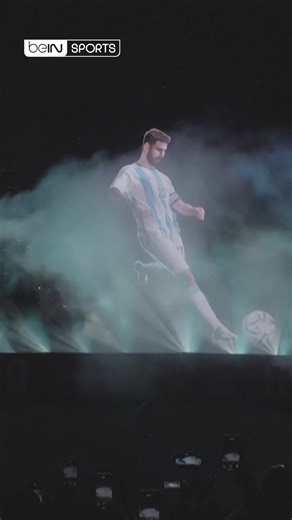 762K views · 57K reactions | ⚽ Lionel Messi dévoile le ballon de la Coupe du monde 2026... en hologramme !  #AP #foot #football #soccer #worldcup #fifa #FIFAWorldCup #messi #lionel #lionelmessi #coupedumonde #sport #sports | beIN SPORTS France | Facebook