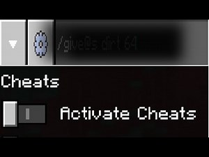 How to Give Yourself Items in a No Cheats Survival World (Mnecraft Bedrock- 1.16.1 Glitch)